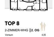 ++NEU++ Sensationelle 2 Zimmerwohnung, Erstbezug mit Balkon, gänzlich hofseitig! Top 8