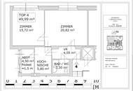 Helle 2-Zimmer Wohnung, Nähe Spittelau