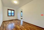 „Lainzer Platzl“ in Hietzing: Helle, ruhige, renovierte 3-Zimmer Neubau-Wohnung (BJ 1992) mit Grünblick und Tiefgaragenplatz