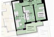 Großzügige 3-Zi-Wohnung mit Garten, Terrasse & U-Bahn-Nähe in 1220 Wien – Erstbezug!