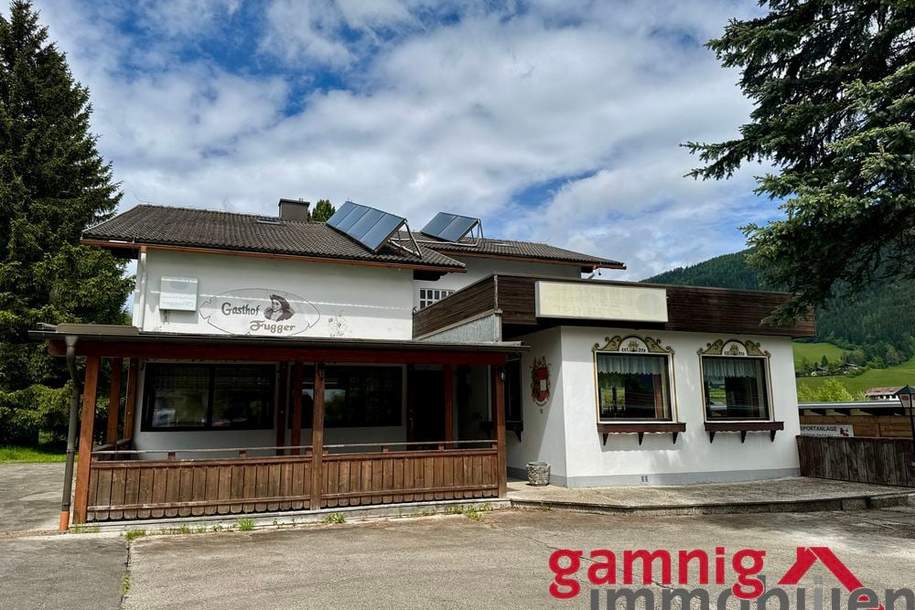 Ehemaliger Gasthof mit Potenzial - vielseitig nutzbare Liegenschaft in Gnesau, Gewerbeobjekt-kauf, 310.000,€, 9563 Feldkirchen