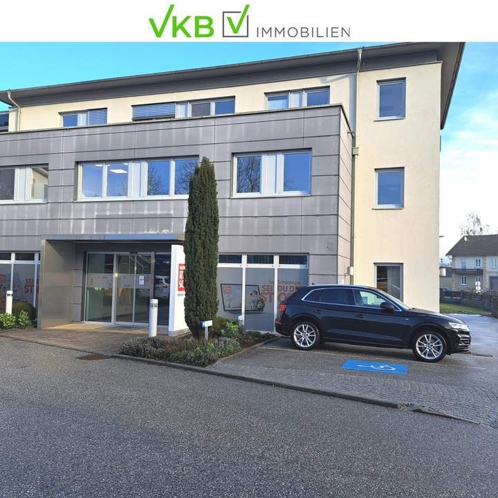Hier werden Sie gesehen, Top Geschäftsfläche, Büro, Ordination im Erdgeschoß, 5 KFZ Abstellplätze, in der Schärdinger Vorstadt zu vermieten!
