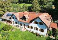 AUSSERGEWÖHNLICHES JUWEL! Exklusiver Vierkanthof im Thermenland Steiermark – Wohnen, Reiten &amp; Leben mit Pool und Natur!