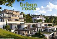 URBAN ROOTS am Kreuzbergl – Außergewöhnliches Wohnkonzept: Letztes Obergeschoss mit Eigengarten, 4 Zimmern und 2 Bädern. Mit herrlicher Aussicht!