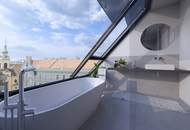 GROHGASSE 10 | hochwertig ausgestattete 5-Zimmer Dachgeschoßwohnung mit hofseitigem Balkon | Fernwärme | Klimaanlage plus Bodenkühlung