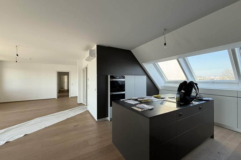 Wunderschönes Penthouse in Ruhelage, Wohnung-miete, 3.450,00,€, 1220 Wien 22., Donaustadt