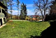 Großflächiges Grundstück mit Weitblick
