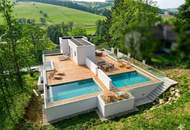 ROHBAU - MODERNES DOPPELHAUS