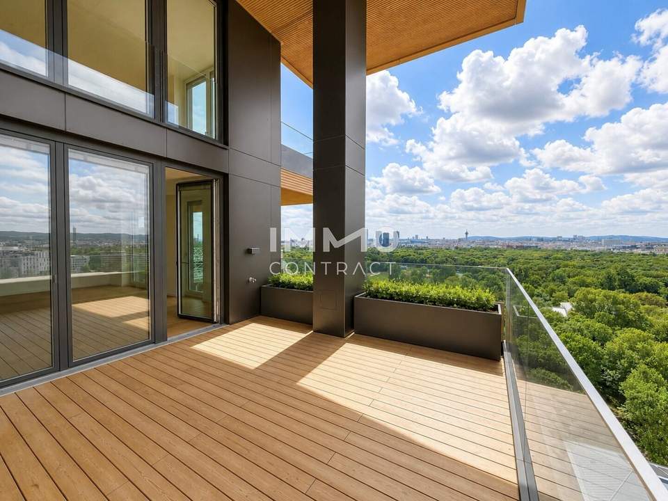 Sonne, Ausblick über den Prater &amp; die ganze Stadt - NEU &amp; provisionsfrei