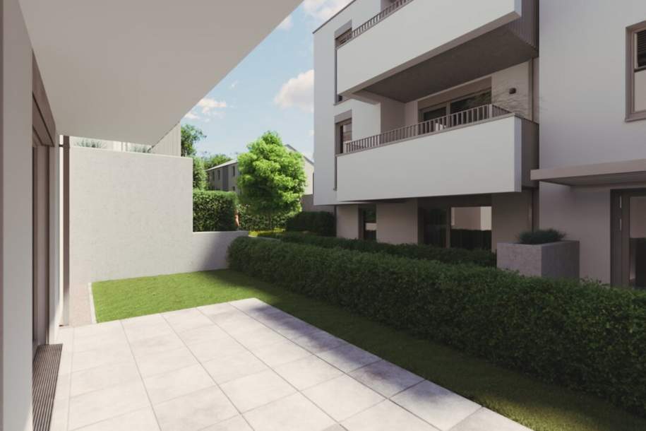 Abkühlen im hauseigenen Pool .... Ihre Traumwohnung mit Terrasse oder Garten und Fernblick Nähe Maurer Wald PROVISIONSFREI !!, Wohnung-kauf, 267.697,€, 1230 Wien 23., Liesing
