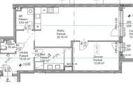 Ruhelage: Schöne 2-Zimmer-Wohnung mit Loggia in Augartennähe