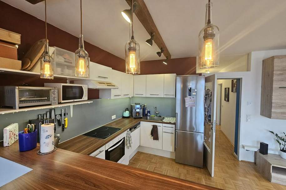 Attraktive 3-Zimmer-Wohnung mit Loggia und Blick ins Grüne, Wohnung-kauf, 259.000,€, 4600 Wels(Stadt)