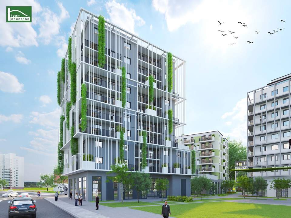 Erstbezug nahe der Alten Donau – Moderne 2-Zimmer-Wohnung mit großzügigem Balkon in 1210 Wien