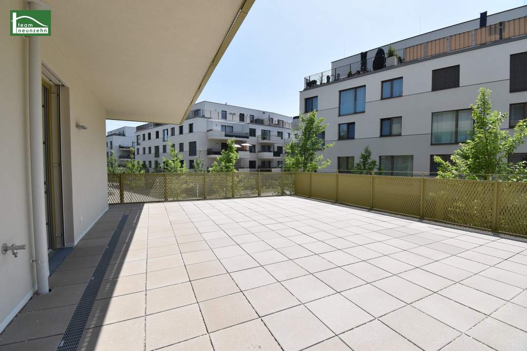 Große und sonnige Süd-Terrasse _ Provisionsfreier Erstbezugs in begehrter Grünruhelage mit hervorragender Ausstattung (Geothermie,..)
