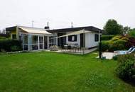 klimatisiertes Ferienhaus mit Wintergarten & Saunahaus – Ihr Rückzugsort in Trausdorf am See