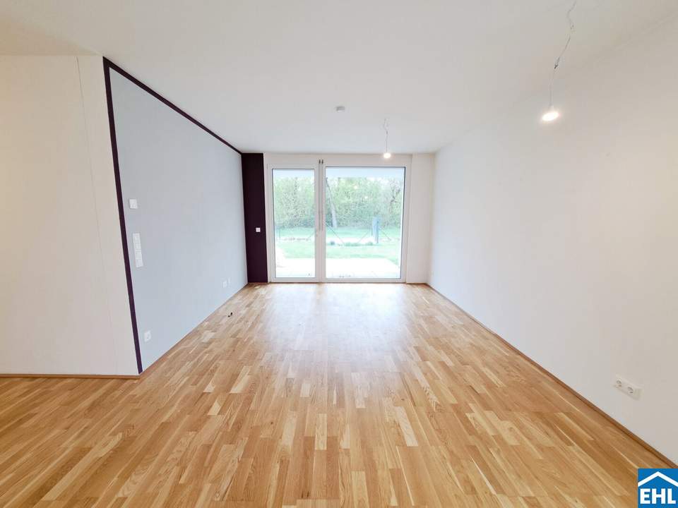 Ihr neues Zuhause in Stammersdorf: 3 Zimmerwohnung mit traumhaftem Garten in Grünruhelage