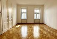 LIECHTENSTEINSTRASSE, 81 m2 Altbau, 3 Zimmer, Küche, Parketten, Wannenbad, 1. Liftstock, U4/U6-Nähe