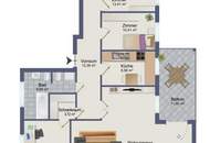 UNTER ST. VEIT | BALKON & GARAGE | 4 ZIMMERWOHNUNG