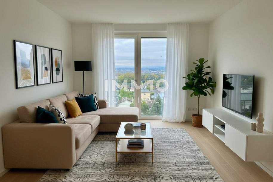 Provisionsfrei! Absolute Ruhelage! Westseitige Balkonwohnung in luxuriöser Anlage, Wohnung-kauf, 335.000,€, 1100 Wien 10., Favoriten