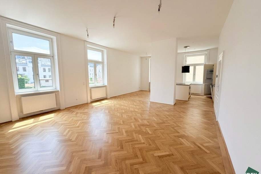 Erstbezug nach Sanierung: Traumhafter 4-Zimmer-Altbau mit moderner Ausstattung, Wohnung-miete, 3.268,54,€, 1070 Wien 7., Neubau