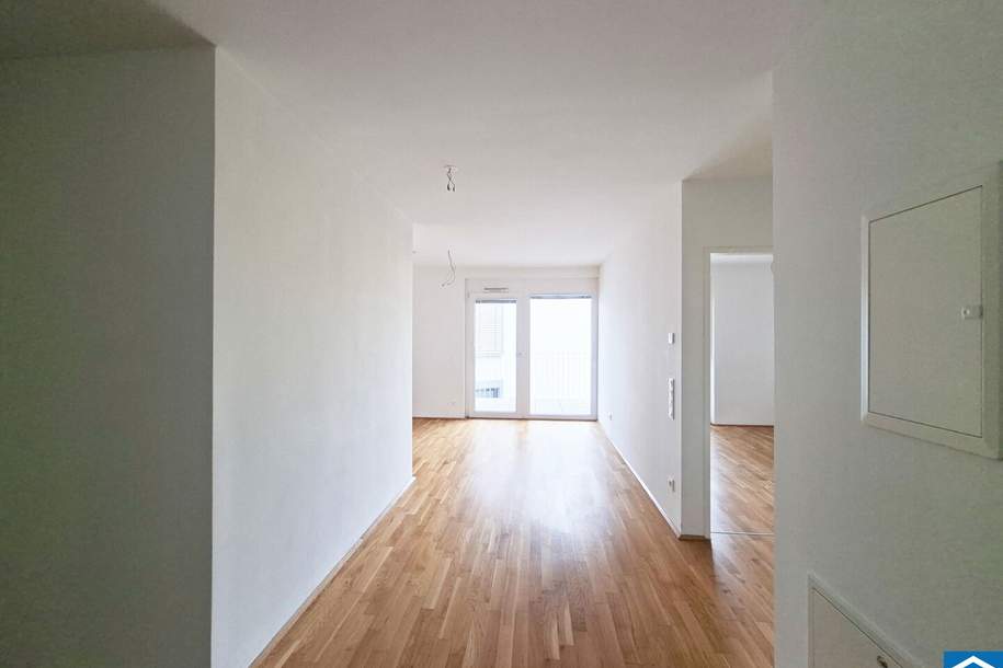WOHNQUARTIER WILDGARTEN - 2-Zimmerwohnung mit Balkon direkt am Rosenhügel, Wohnung-miete, 850,00,€, 1120 Wien 12., Meidling