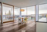 Architektentraum in West-Hanglage mit Blick auf den Thermenort, den Waldrand im Rücken