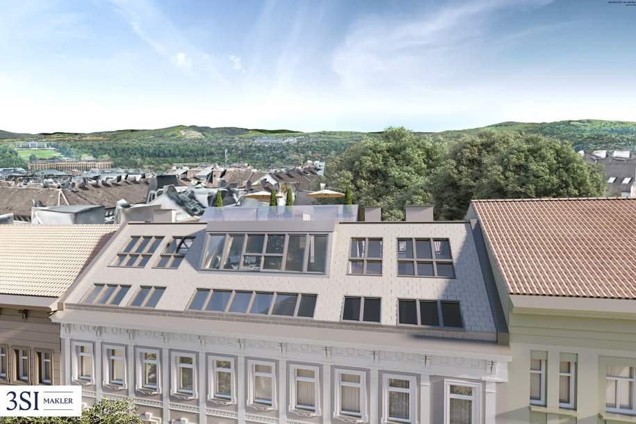 Baubewilligter Rohdachboden in ausgezeichneter Mikrolage - in Top-Lage direkt beim Meiselmarkt + U3 Johnstraße, Wohnung-kauf, 399.000,€, 1150 Wien 15., Rudolfsheim-Fünfhaus