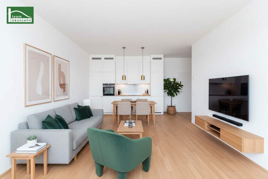 Wohnen mit Lebensqualität - Stilvolle 3-Zimmer-Wohnung im Grünen!