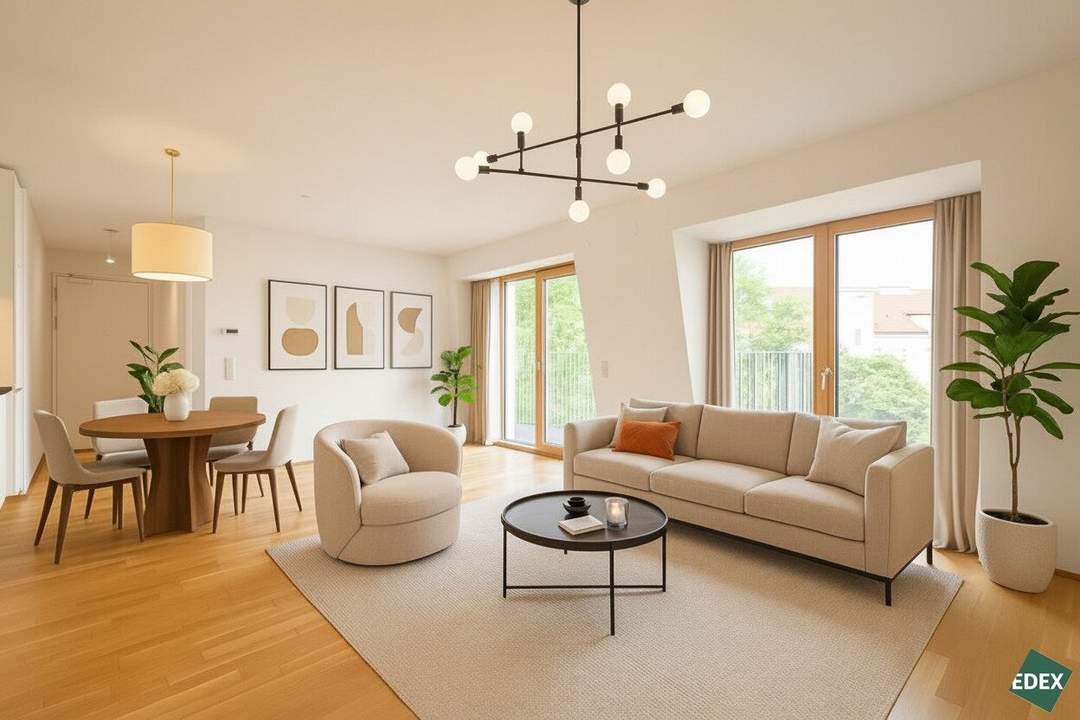 Sandleiten 64 | Exklusive 2-Zimmer-Wohnung mit zwei Terrassen