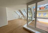 Sonnige Maisonette mit Charme, Terrasse & Garage beim Kutschkermarkt 1180 Wien