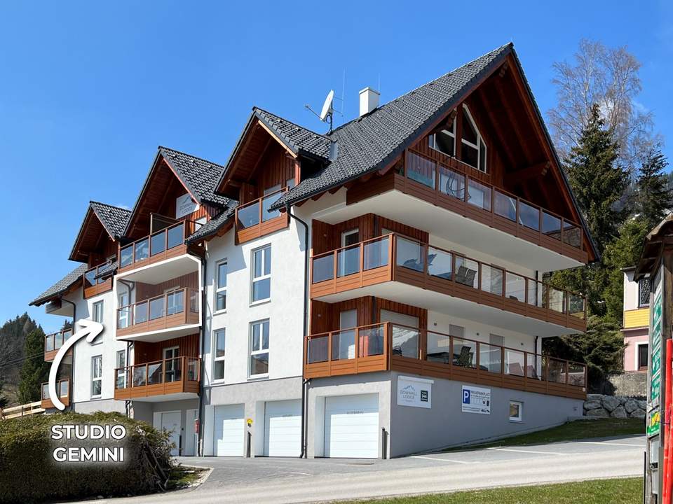 Luxus Wohnung direkt an der Skipiste - Studio "Gemini" in der Downhill Lodge Tauplitz