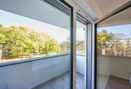 Naturnah &amp; stilvoll – 2-Zimmer-Balkonwohnung mit Parkblick nahe der Donau! ERSTBEZUG!