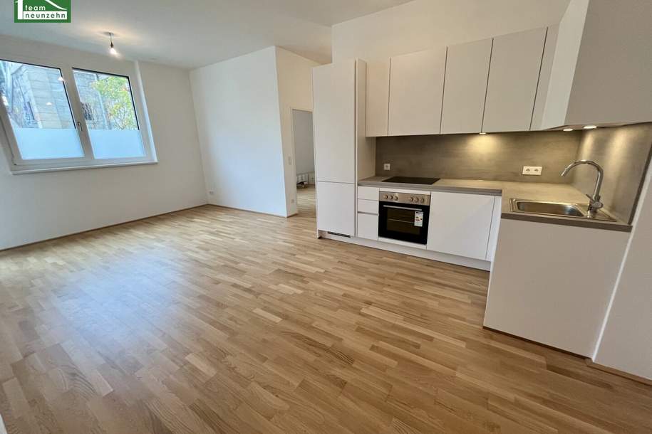 Barrierefreie Erstbezugs-Parterre nahe Schönbrunn mit Blick in die begrünte Sackgasse! Ideal für AnlegerInnen!, Wohnung-kauf, 425.400,€, 1140 Wien 14., Penzing