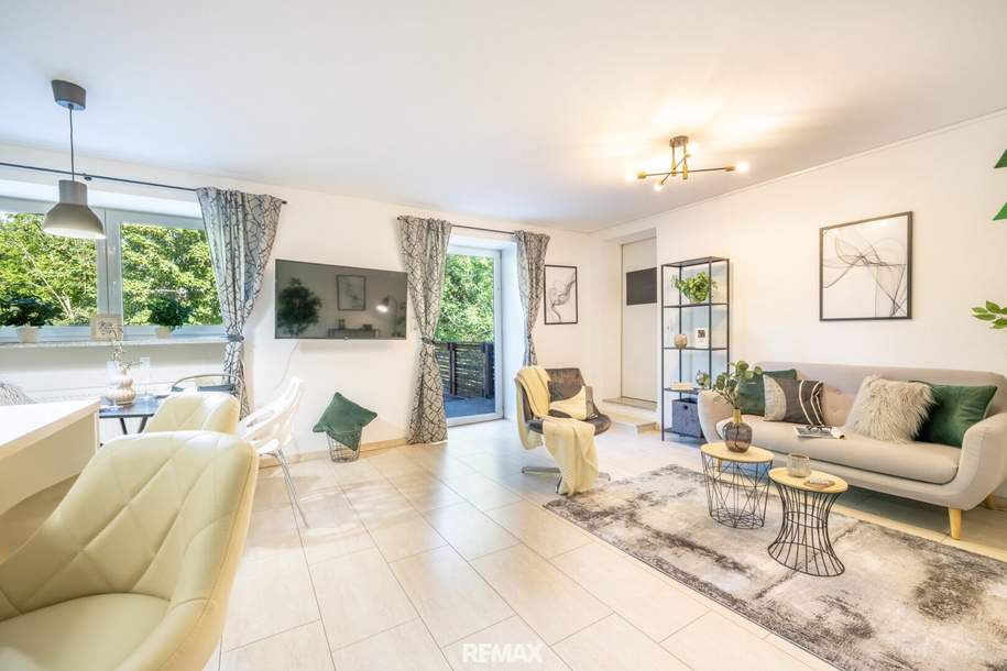 Großzügige 2 Zimmer Wohnung mit außergewöhnlicher Terrasse in Neumarkt am Wallersee, Wohnung-kauf, 229.600,€, 5202 Salzburg-Umgebung