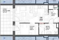 Kompakte Kleinwohnung mit schöner Loggia in den STADTTERRASSEN PEUERBACH - provisionsfrei! ** JETZT FRÜHKÄUFER-RABATT!**