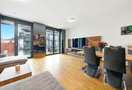 Maisonette mit Dachterrasse, Whirlpool &amp; Panoramablick - Ihr Penthouse-Traum mit Garagenplatz und Massmöbel in Hollabrunn!