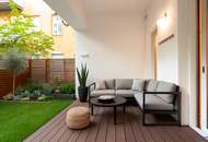 GARDEN IN THE CITY - ENTZÜCKENDE GARTENWOHNUNG MIT TERRASSE - TEILMÖBLIERT UND KOMPLETTKÜCHE - NÄHE MARIAHILFER STRASSE - SOFORT BEZIEHBAR
