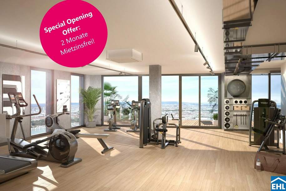 Special Opening Offer: 2 Monate mietzinsfrei!, Wohnung-miete, 2.430,25,€, 1200 Wien 20., Brigittenau