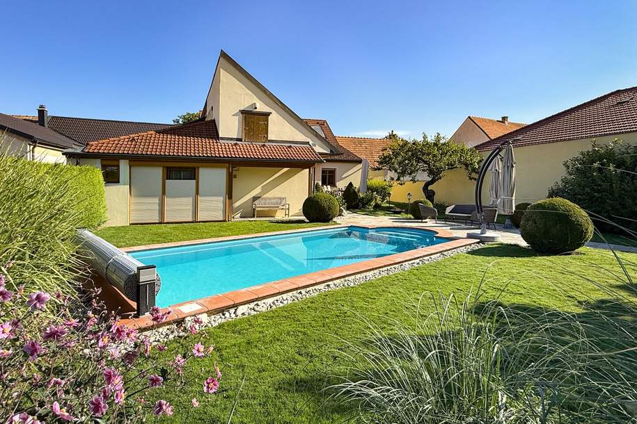 Großzügiges 7-Zimmer-Einfamilienhaus mit Pool und großem Garten, Haus-miete, 2.800,00,€, 3442 Tulln