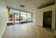 71 m² Geschäftslokal mit ca. 6 m langer Auslagenfront