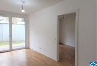 Wunderschöne 2-Zimmer-Wohnung mit Garten: Natur und Moderne vereint