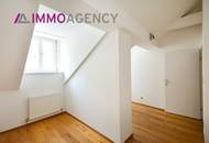 3 Zimmer Dachgeschoßwohnung mit großer Wohnküche in saniertem Altbau