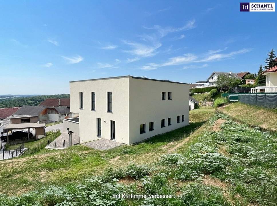 Ankommen, durchatmen, zuhause sein: Ihr 450m² Garten mit Blick über Weiz