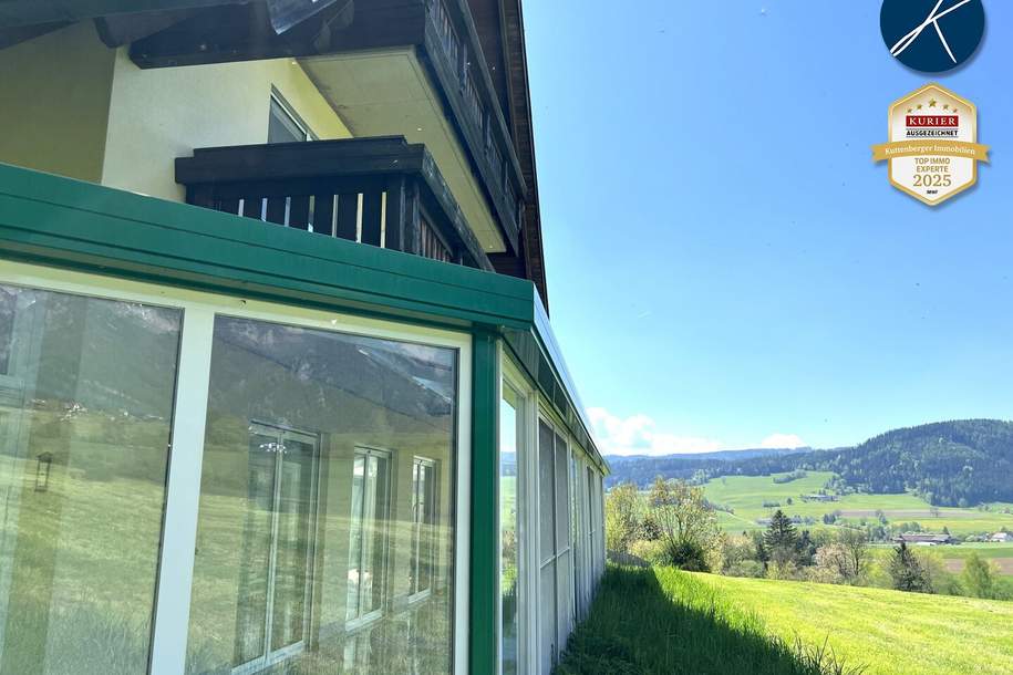 Großzügiges Landhaus in herrlicher Grünruhelage! Feriendomizil mit viel Platz zum Wohnen, Arbeiten und Entspannen!, Haus-kauf, 499.000,€, 8793 Leoben