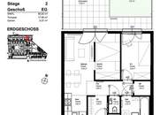 LEO 131 - 2.5-Zimmer Gartenwohnung im Niedrigenergiehaus mit Anbindung nach Floridsdorf!