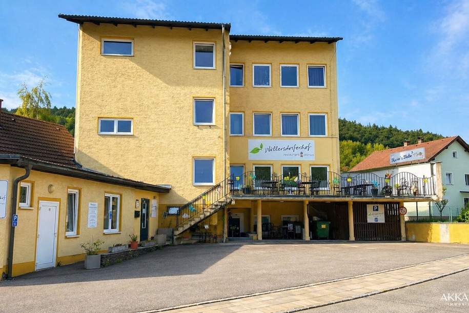 Hotel- und Gastronomiebetrieb in Wöllersdorf, Gewerbeobjekt-miete, 2752 Wiener Neustadt(Land)