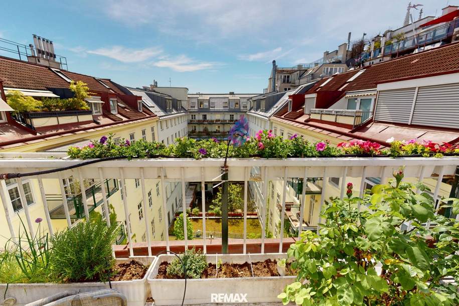DG-Wohnung mit hofseitiger Terrasse im Herzen von Wien nahe U2/Schottentor, Wohnung-kauf, 789.000,€, 1090 Wien 9., Alsergrund