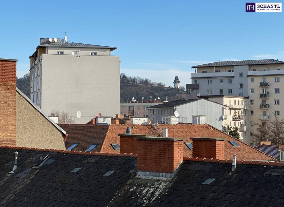 Großzügige 4-Zimmer Wohnung mit 2 Balkonen + Parkplatz und viel Potenzial – 98 m² in Graz - sanierungsbedürftig!