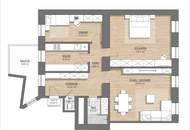 TOPLAGE/Erstbezug/Baubeginn - Schöne 4 Zimmer Altbauwohnung (Top 16) + 9,00 m² Balkon