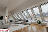Moderne Dachgeschoss-Maisonette Wohnung mit Terrasse nähe Kutschkermarkt - Erstbezug!